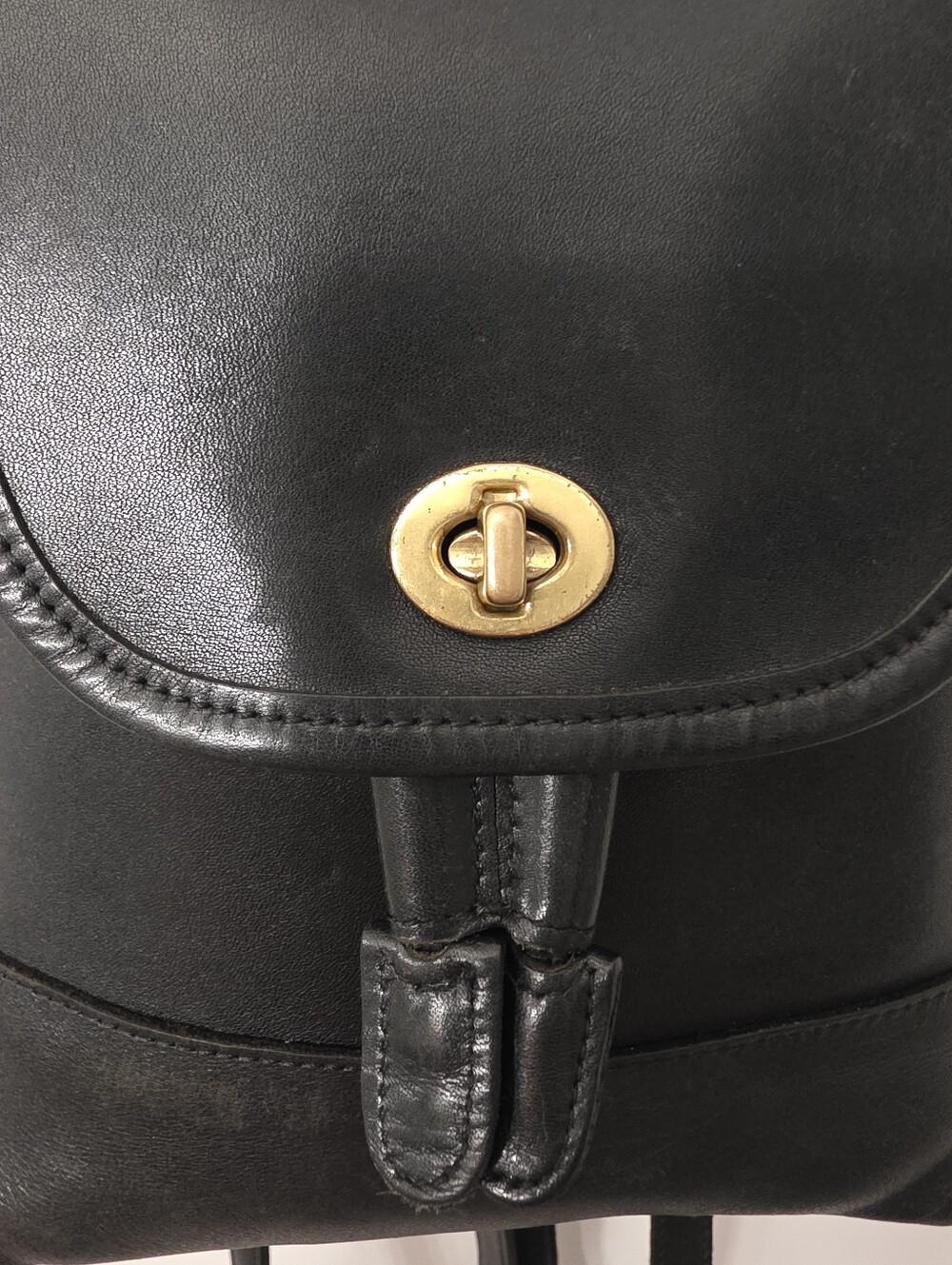 1999 Coach Daypack Backpack In Black 9960 - Picture 8 of 16